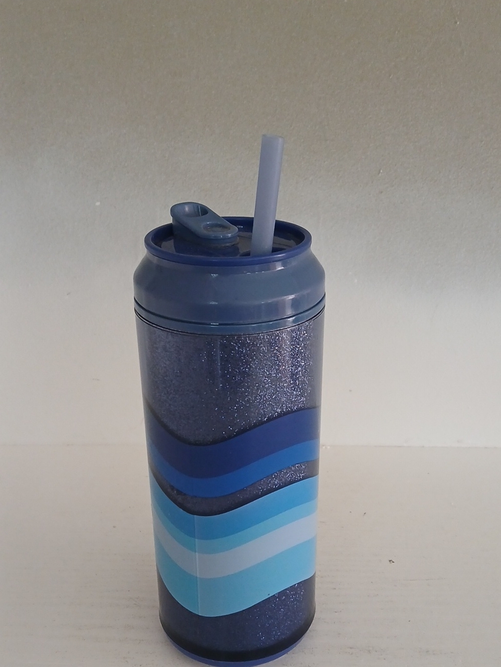 Blue Soda Pop Can Tumbler